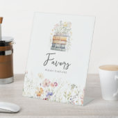 新しい一章が花の本の好みを始める 台座サイン (インサイチュ)