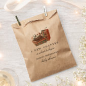 新しい一章が赤ちゃんのシャワーを始めようとしている フェイバーバッグ (クリップ留めされた状態)