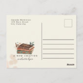 新しい一章が赤ちゃんのシャワーを始めようとしている ポストカード (裏面)