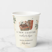 新しい一章が赤ちゃんのシャワーを始めようとしている 紙コップ (裏面)