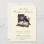 新しい一章が闇の烏のブライダルシャワーを始める 招待状 (正面)