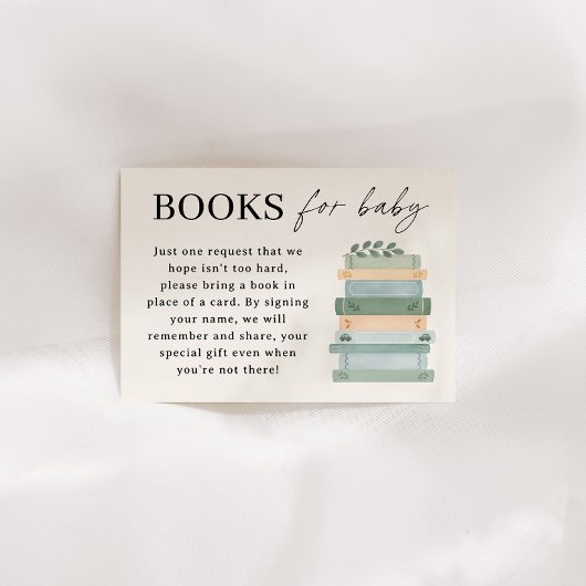 新しい一章で赤ちゃんシャワーのベビー エンクロージャーカード