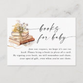 新しい一章で赤ん坊のシャワーが始まりベビー エンクロージャーカード (正面)