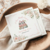 新しい一章で赤ん坊のシャワーが始まる スタンダードカクテルナプキン