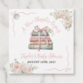 新しい一章で赤ん坊のシャワーが始まる フェイバータグ (正面)