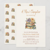 新しい一章来が花の本 招待状 (正面/裏面)