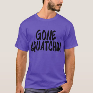 新しい一見によってすごいカッコいいによって行くSQUATCHINビッグフットフ Tシャツ