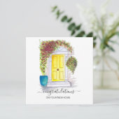 新しい不動産屋さん実在のおめでとう シーズンカード (スタンド正面)