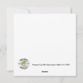 新しい不動産屋さん実在のおめでとう シーズンカード (裏面)