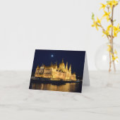 新しい世界を一緒に発見する挨拶 カード (黄色い花)