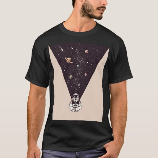 新しい世界を発見しよう Tシャツ (正面)