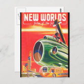 新しい世界1950_パルプアート ポストカード (正面/裏面)