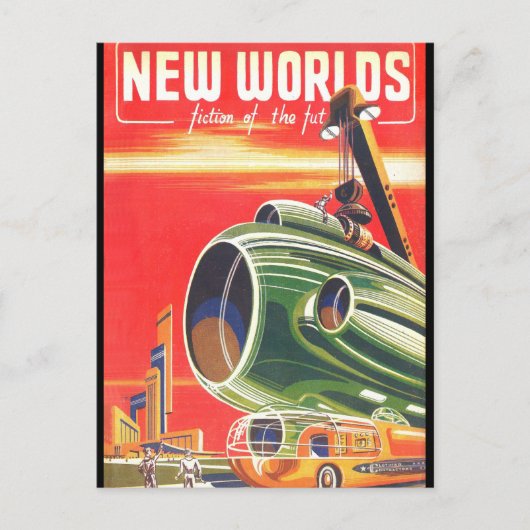 新しい世界1950_パルプアート ポストカード (正面)
