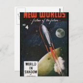 新しい世界4_パルプアート ポストカード (正面/裏面)