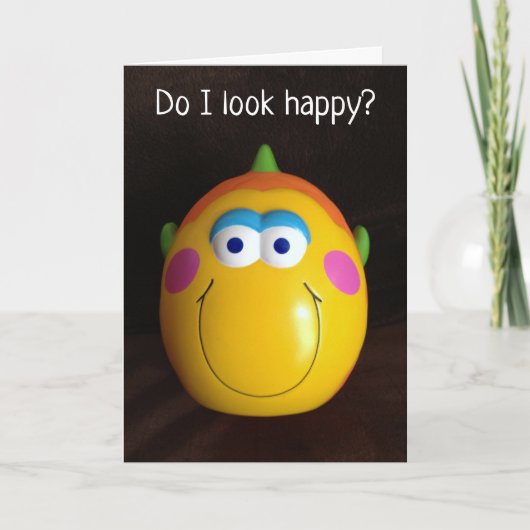 新しい両親にとって、とても幸せです！!おめでとうからU 案内状 (正面)