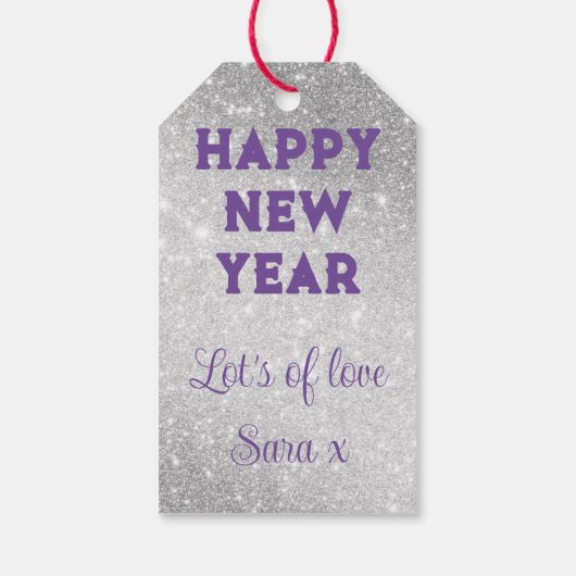 新しい中国の辰年2024ギフト ギフトタグ (裏面)