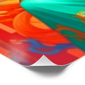 新しい中国の辰年 ポスター (コーナー)