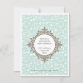 新しい主移動Annoucement 案内状 (正面)