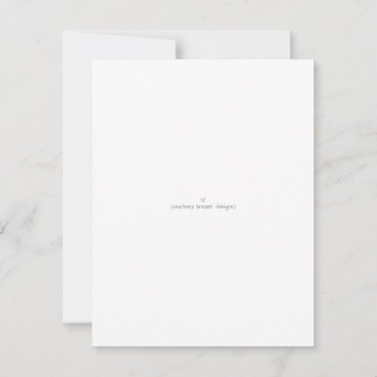 新しい主移動Annoucement 案内状 (裏面)