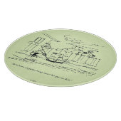 新しい乗り物 カッティングボード (角)