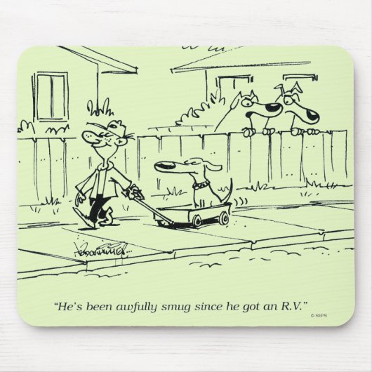 新しい乗車 マウスパッド (正面)