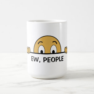 新しい人々が大きい コーヒーマグカップ