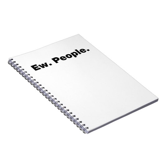 新しい人々。 ノートブック (右側)