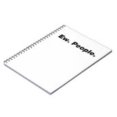 新しい人々。 ノートブック (左側)