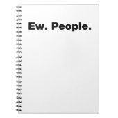 新しい人々。 ノートブック (正面)
