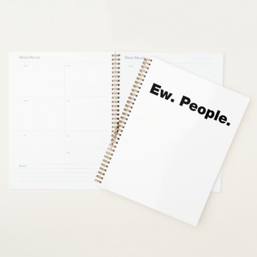 新しい人々。 プランナー手帳 (ディスプレー)