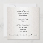 新しい人気の招待状 3隻の帆船 招待状 (裏面)