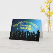 新しい仕事おめでとう カード (黄色い花)