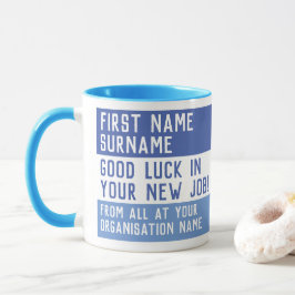 新しい仕事で頑張ろう – マグカップ