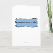 新しい仕事の夢が見て祝う カード (裏面)