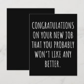 新しい仕事を頑張って セーブザデート (正面/裏面)