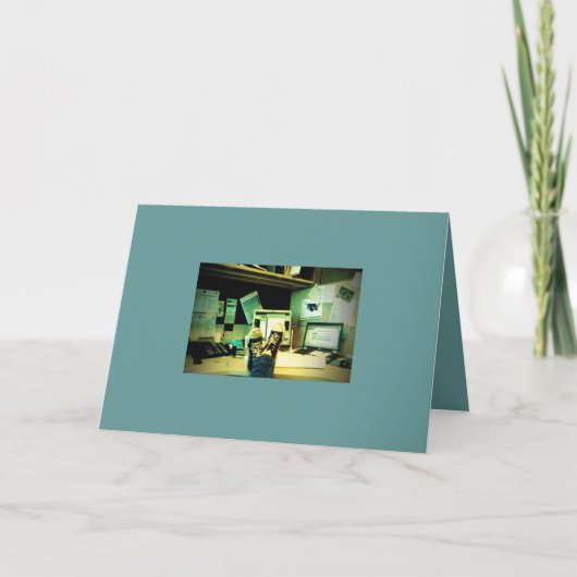 新しい仕事-お祝い-カード カード (正面)