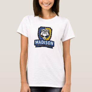 新しい代わりとなるロゴの女性の白いティー Tシャツ