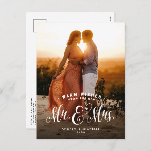 新しい休日の写真はがき シーズンポストカード (正面/裏面)