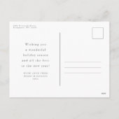 新しい休日はがき シーズンポストカード (裏面)