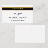 新しい会計士CPA 名刺 (正面/裏面)
