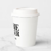 新しい住宅所有者 紙コップ (左)