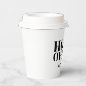 新しい住宅所有者 紙コップ (右)