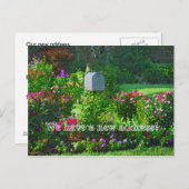 新しい住所がある 案内ポストカード (正面/裏面)