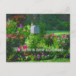新しい住所がある 案内ポストカード