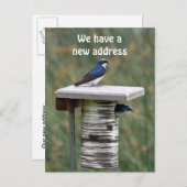 新しい住所がある 案内ポストカード (正面/裏面)