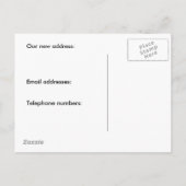 新しい住所がある 案内ポストカード (裏面)