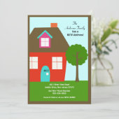 新しい住所のお知らせ 招待状 (スタンド正面)