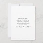 新しい住所のお知らせ 花の移転アナウンスメント (裏面)