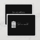 新しい住所のお知らせ// Chevron High Road 案内状 (正面/裏面)