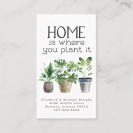 新しい住所の変更 |挿入を移動中 コーリングカード